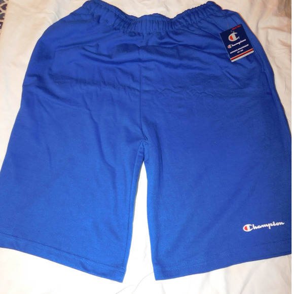 Champion Blue Men Shorts Size LT Large Tall w Side Pockets NWT - Picture 1 of 3